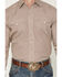 Image #3 - Stetson Men's Geo Print Long Sleeve Pearl Snap Western Shirt, Burgundy, hi-res