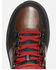 Image #3 - Keen Men's Red Hook Lace-Up Waterproof Work Boots - Soft Toe, Dark Brown, hi-res