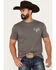 Image #3 - Buckwear Men's Belong To The Brave Short Sleeve Graphic T-Shirt, , hi-res