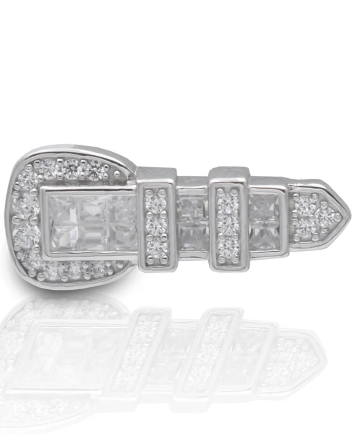 Kelly Herd Men's Texas Ranger Buckle Tie Tack, No Color, hi-res