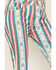 Image #2 - Hooey by Rock & Roll Denim Women's High Rise Striped Flare Jeans, Multi, hi-res