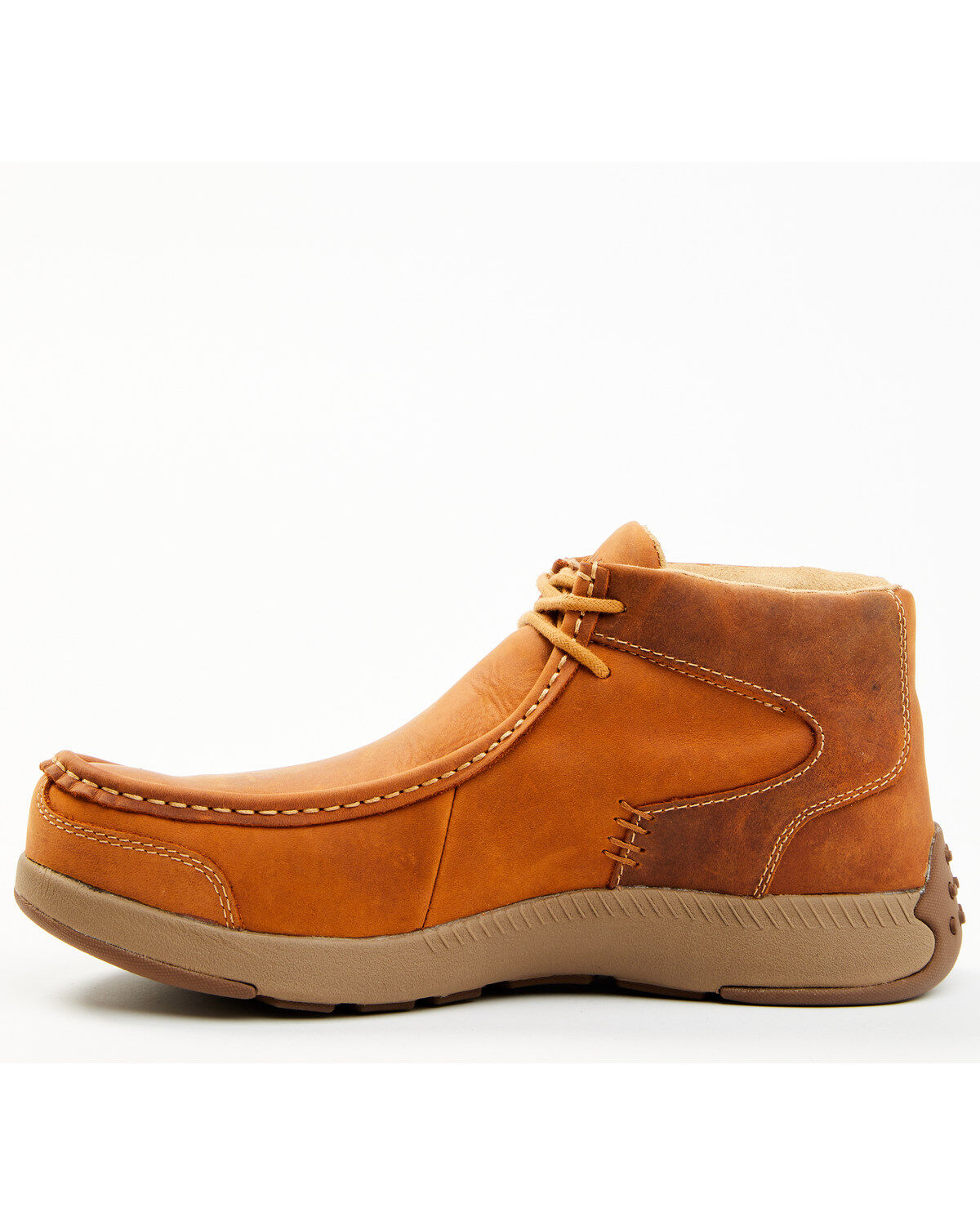 Image #3 - Cody James Men's Casual Wallabee Big Brother Lace-Up Work Boots - Composite Toe, Tan, hi-res