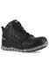 Image #1 - Reebok Women's Sublite Work Shoes - Alloy Toe, Black, hi-res