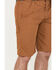 Image #2 - Dickies Men's 11" Duck Carpenter Work Shorts, Brown, hi-res