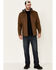 Image #1 - Hawx Men's Olive Bronson Layered Hooded Insulated Work Shirt Jacket - Tall , , hi-res