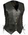 Image #1 - Milwaukee Leather Women's 6 Pocket Side Lace Concealed Carry Vest, , hi-res