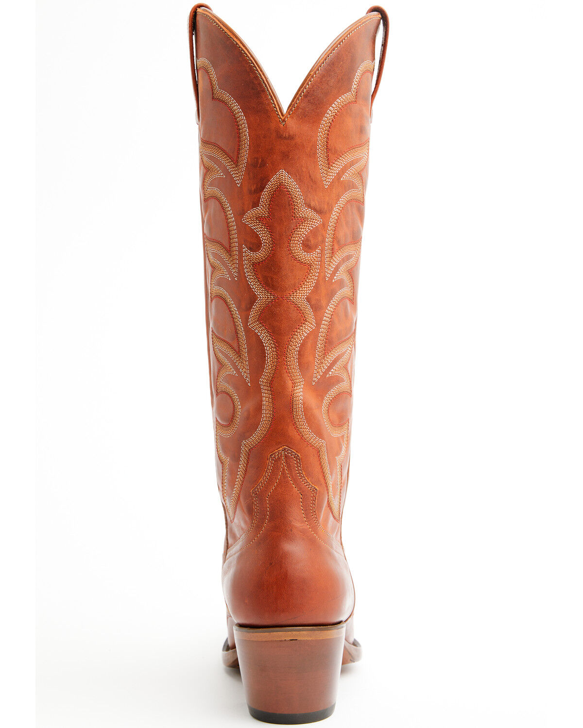 Image #5 - Shyanne Women's High Desert Tall Western Boots - Snip Toe, Brandy Brown, hi-res