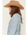 Image #2 - Wrangler Women's Light Wash Long Sleeve Cinched Waist Maxi Dress, , hi-res