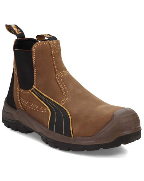 Puma Safety Men's Tanami Water Repellent Safety Boots - Composite Toe, Brown, hi-res