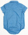 Image #3 - Wrangler Infant Boys' Boot Barn Exclusive Horseshoe Print Short Sleeve Snap Onesie, Blue, hi-res
