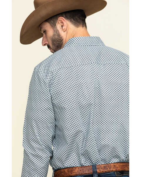 Image #5 - Gibson Men's Dirty Dan Small Geo Print Long Sleeve Western Shirt , , hi-res