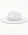 Image #3 - Lucca Women's Heather Grey Ariel II Vegan Felt Western Rancher Hat, Heather Grey, hi-res
