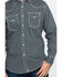 Image #4 - Wrangler 20X Men's Advanced Comfort Competition Geo Print Long Sleeve Western Shirt , , hi-res