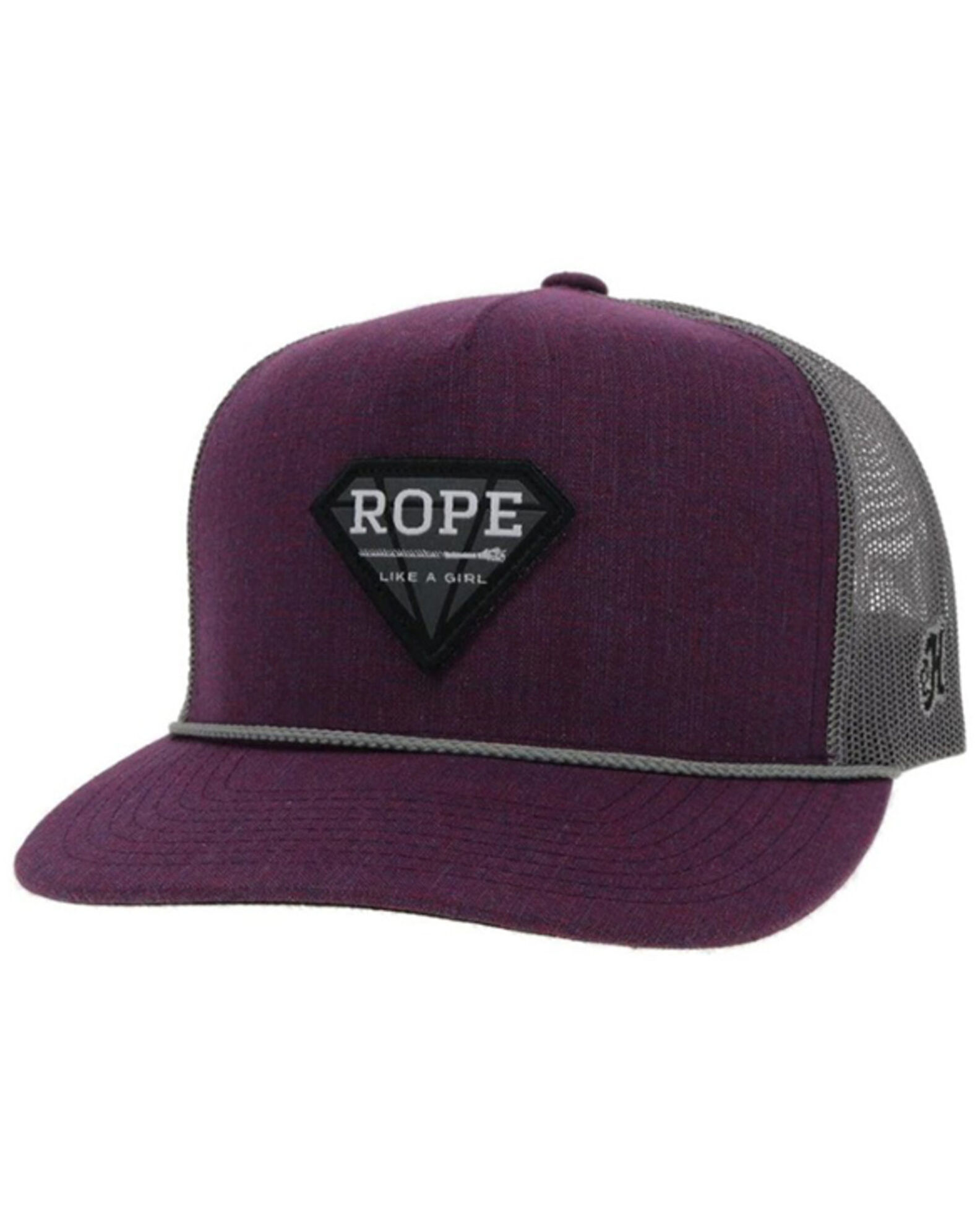Hooey Women s Rope Like A Girl Patch Trucker Cap Boot Barn