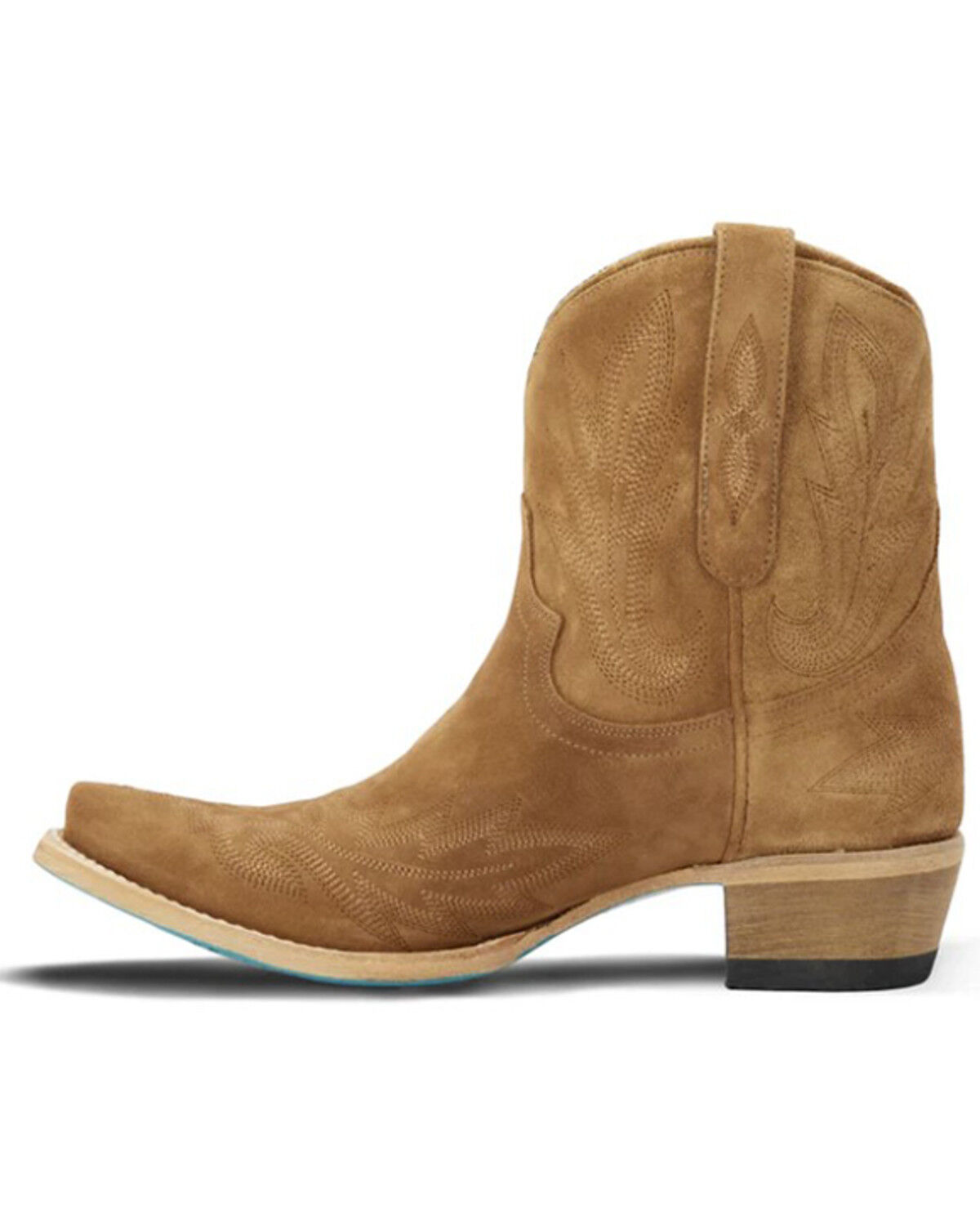 Product Name:  Lane Women's Lexington Suede Western Booties - Snip Toe