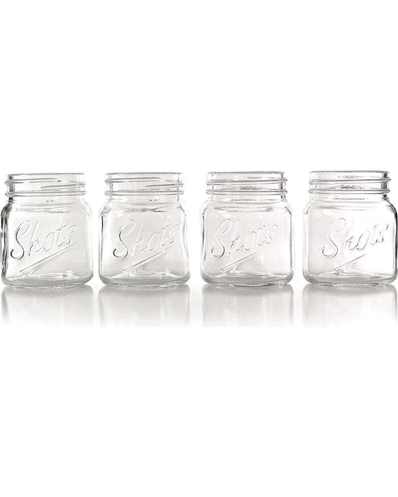 Barbuzzo Mason Jar Shot Glass Set Boot Barn