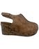 Image #2 - Very G Women's Miranda Wedge Shoes, Nude, hi-res