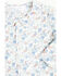 Image #2 - Angel Dear Toddler Girls' Floral Quilted Jacket, Ivory, hi-res