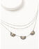 Image #1 - Shyanne Women's Longhorn Layered Necklace, Multi, hi-res