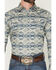 Image #3 - Cody James Men's Wider Southwestern Print Long Sleeve Snap Western Shirt, Tan, hi-res
