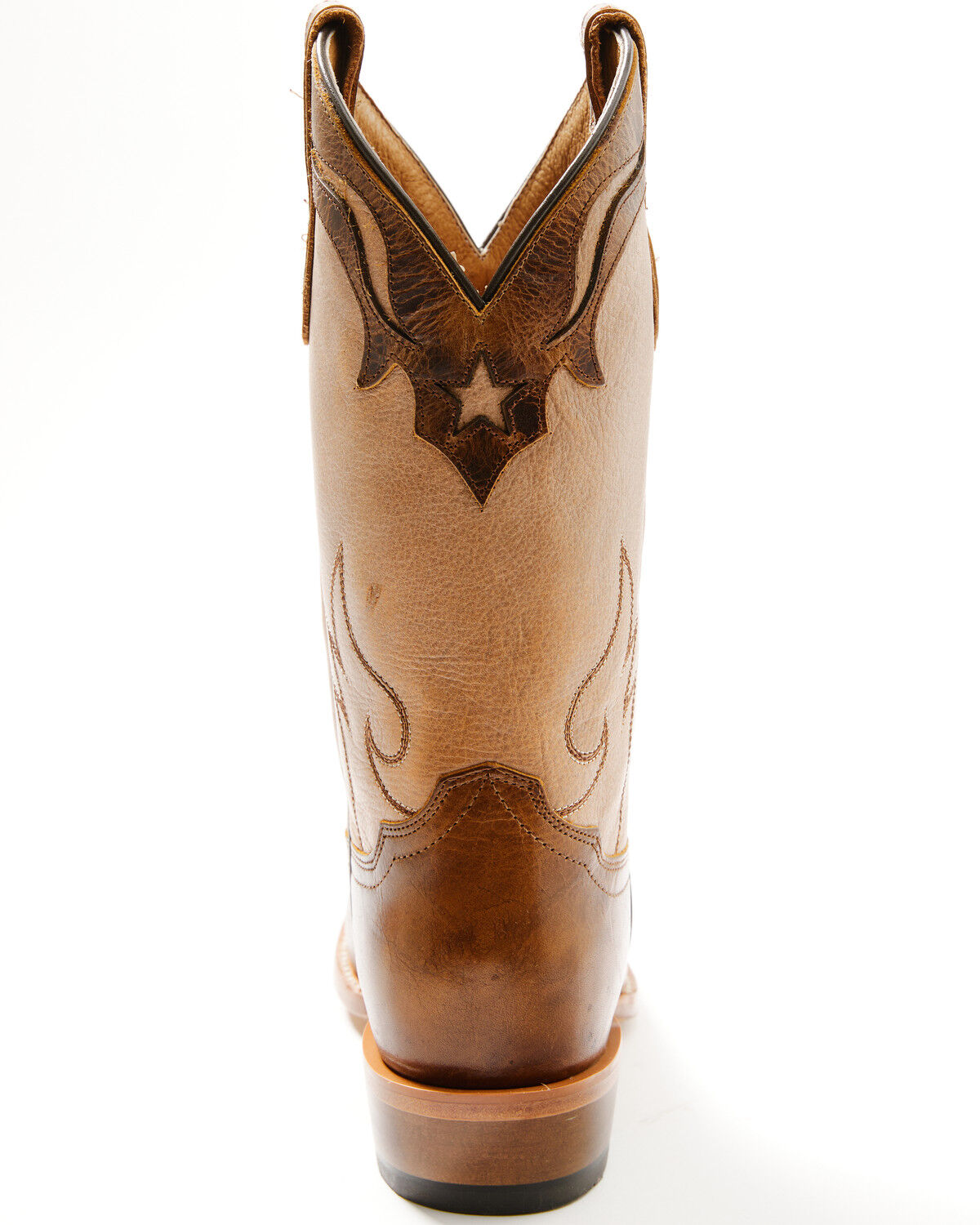 Image #5 - Moonshine Spirit Men's Showtime Inlay Western Boots - Square Toe, Tan, hi-res