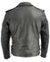 Image #3 - Milwaukee Leather Men's Classic Side Lace Concealed Carry Motorcycle Jacket - 3X, Black, hi-res