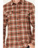 Image #3 - Brothers and Sons Men's Bosque Everyday Plaid Print Long Sleeve Button Down Flannel Shirt, Chocolate, hi-res
