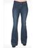 Cowgirl Tuff Women's Lighten Up Bootcut Jeans , Blue, hi-res