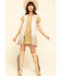 Image #6 - Vocal Women's Studded Fringe Vest, Sand, hi-res