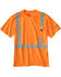Image #1 - Carhartt Force High-Vis Short Sleeve Class 2 T-Shirt, Orange, hi-res