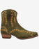 Image #2 - Dingo Women's Laurel Western Booties - Snip Toe, Olive, hi-res