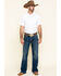 Image #6 - Gibson Men's Solid Short Sleeve Snap Western Shirt - Big, White, hi-res