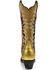 Image #4 - Dan Post Women's Eel Exotic Western Boot - Snip Toe, Gold, hi-res