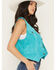 Image #2 - Scully Women's Solid Suede Vest, Turquoise, hi-res