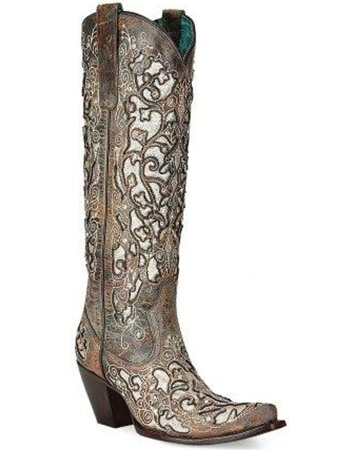 Corral Women's Western Boots - Snip Toe, Turquoise