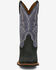 Image #4 - Justin Women's Outlaw Ryley Performance Western Boots - Broad Square Toe, Black/purple, hi-res