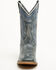 Image #4 - Laredo Women's Chic Western Boots - Broad Square Toe, Blue, hi-res