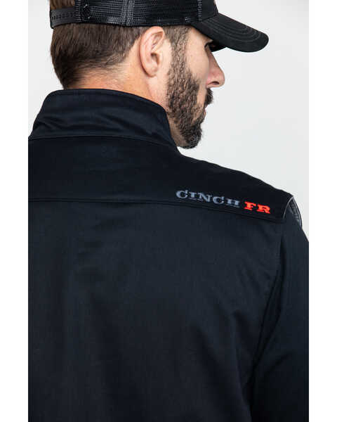 Image #5 - Cinch Men's FR Solid Twill Work Vest , , hi-res