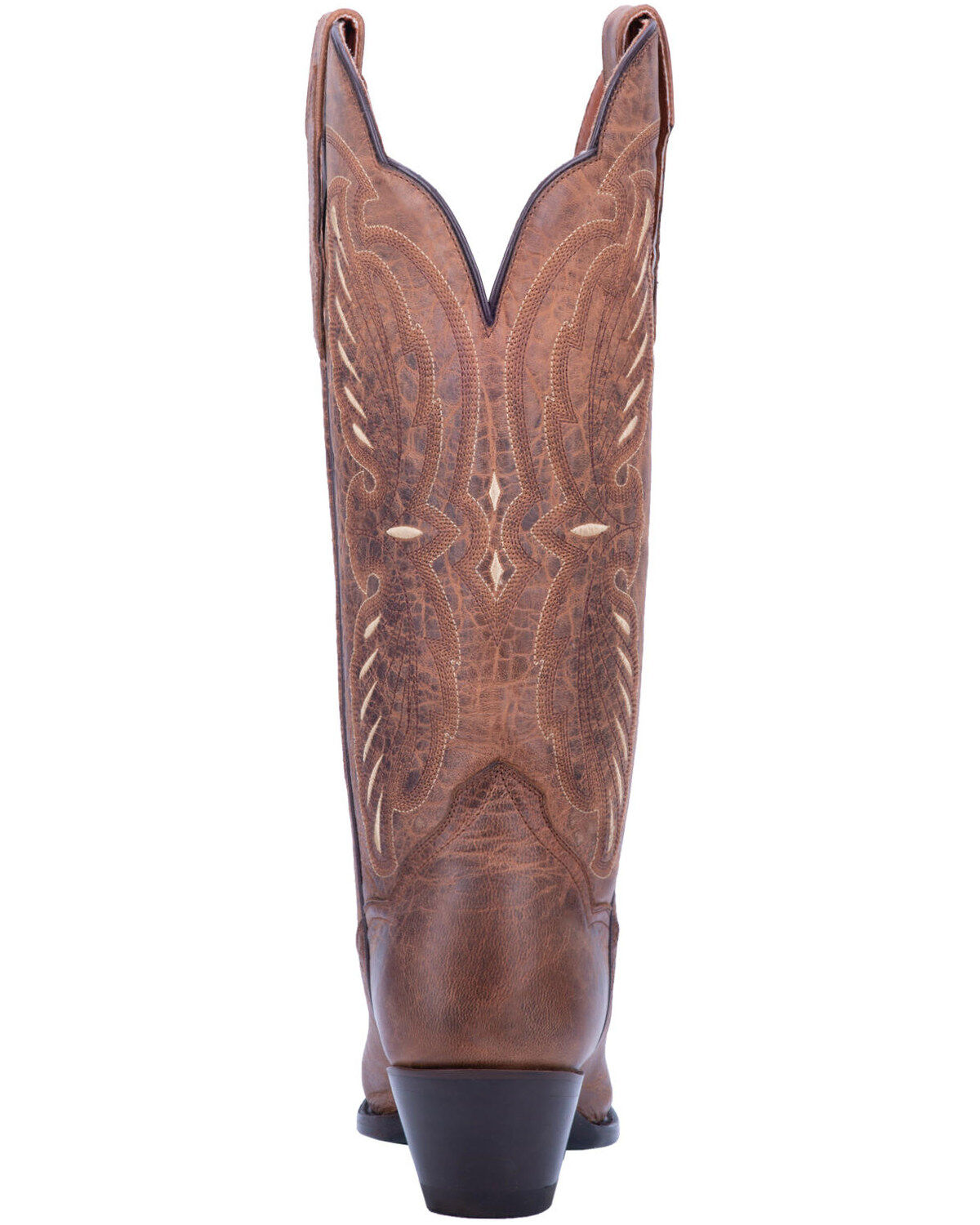 Image #4 - Dan Post Women's Tillie Western Boots - Round Toe, Brown, hi-res