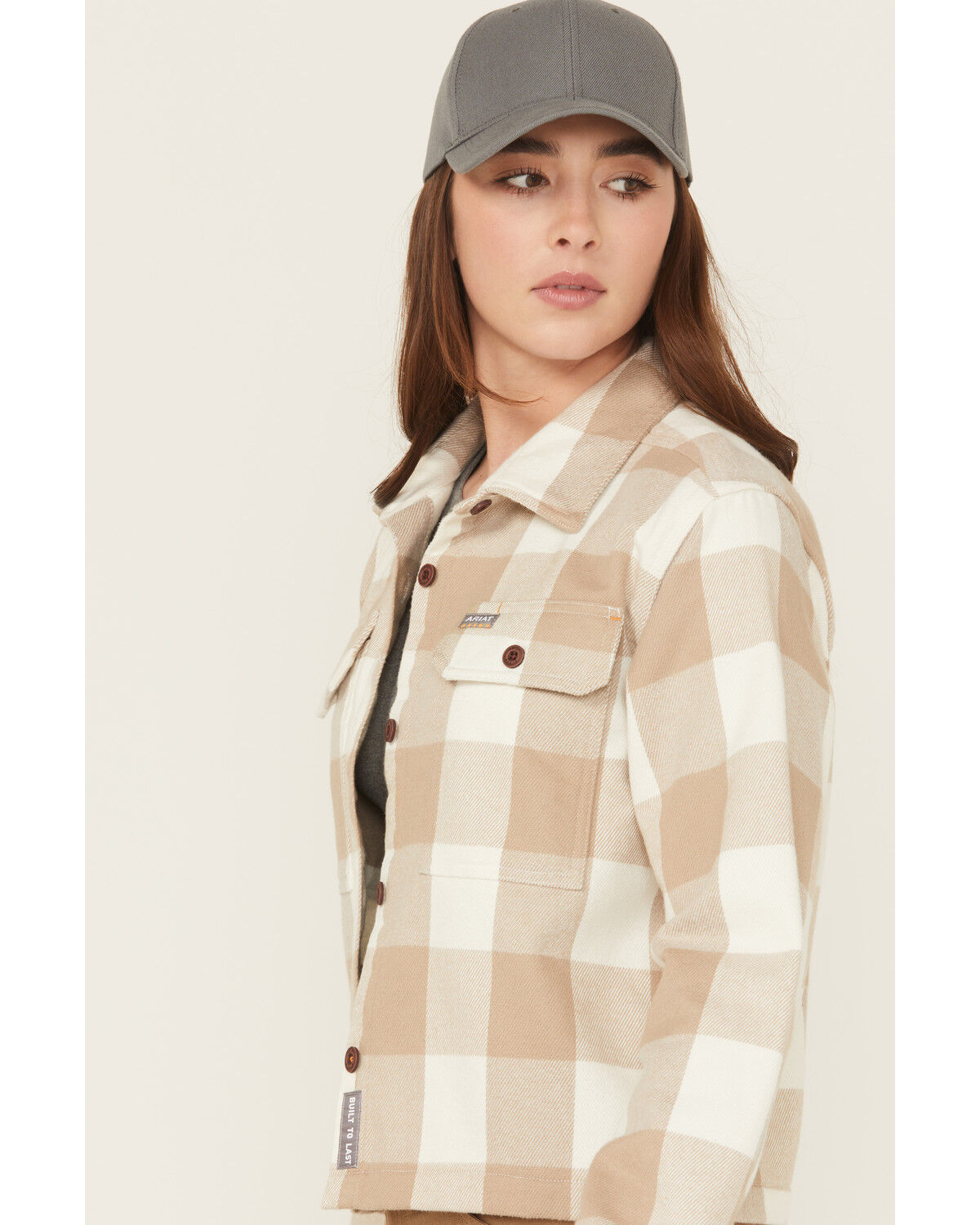 Ariat Women's Rebar Heavy Durastretch Flannel Work Shirt