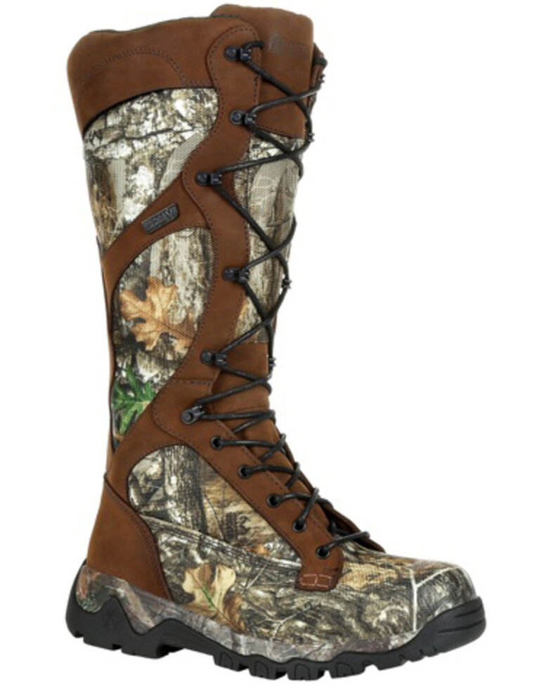 snake skin work boots
