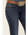 Image #2 - Wrangler Women's Jade Dark Wash Mid Rise Relaxed Bootcut Ultimate Riding Jeans, Dark Wash, hi-res