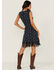 Image #5 - Idyllwind Women's Queens Lane Star Print Wrap Fringe Mini Dress, Navy, hi-res