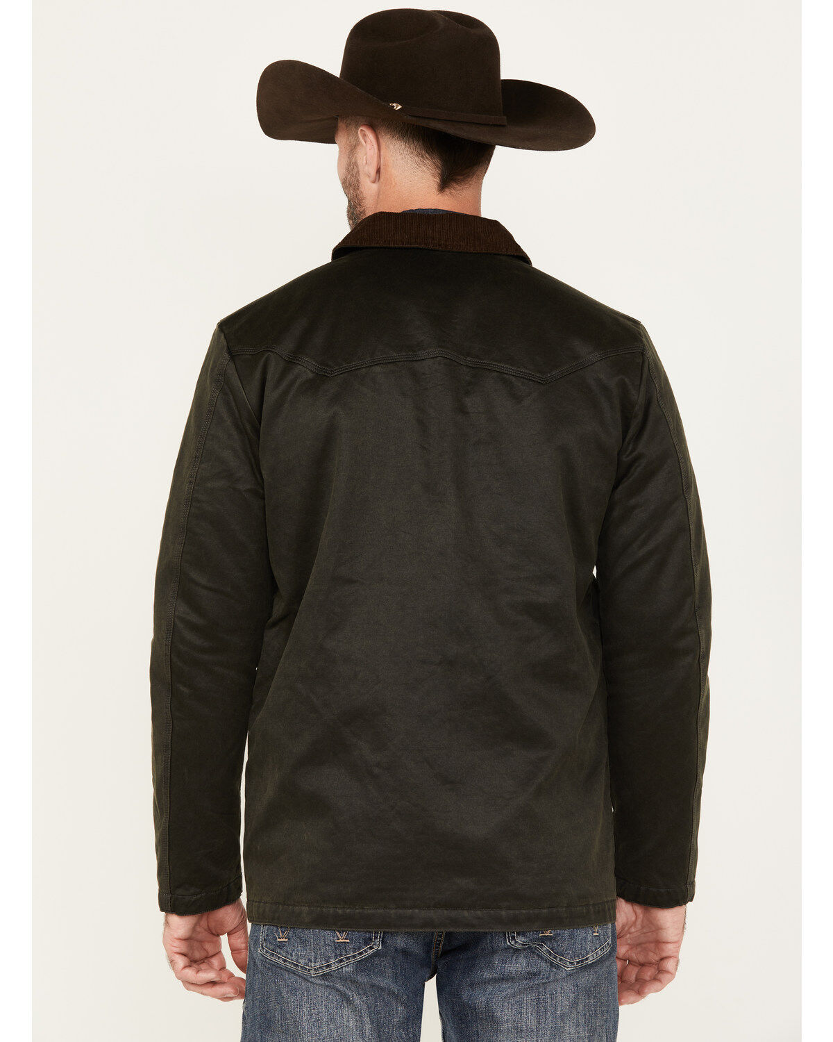 Image #4 - Cody James Men's Mansfield Oilskin Field Coat, , hi-res