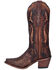 Image #3 - Dan Post Women's Lauryn Western Boots - Snip Toe, Brown, hi-res