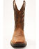 Shyanne Women's Xero Gravity Lite Mexican Flag Western Performance Boots - Broad Square Toe, Brown, hi-res