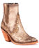 Image #1 - Liberty Black Women's Silver Metallic Fashion Booties - Round Toe, , hi-res