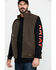 Image #3 - Ariat Men's Loden Rebar Washed Dura Canvas Insulated Work Vest - Big & Tall, , hi-res