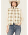 Image #1 - Cleo + Wolf Women's Reversible Sherpa Vest, Moss Green, hi-res