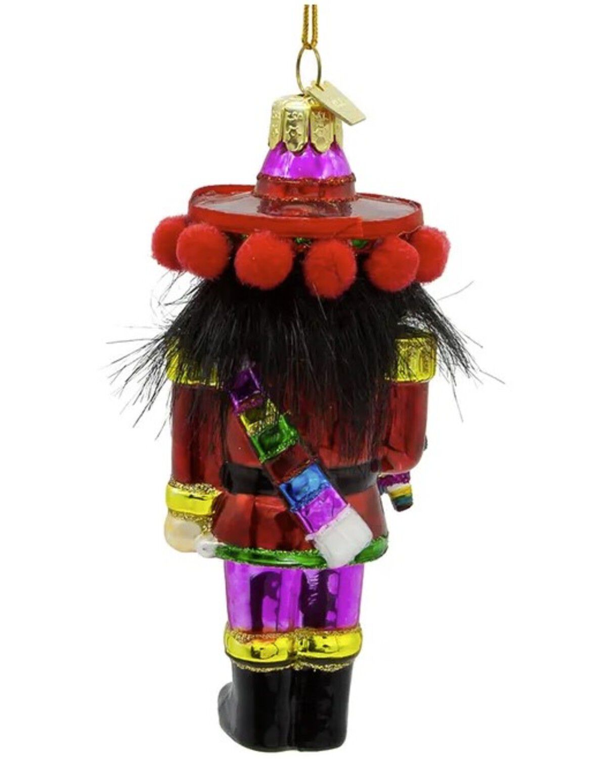Image #3 - Kurt Adler Noble Gems™ Glass Mexican Nutcracker Ornament, Multi, hi-res